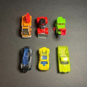 Lot of 6 Matchbox Radar Truck, Tractor Plow, Street Cleaner, Crusher, Marauder..